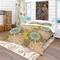Designart 'Mandala Pattern For Printing on Fabric Or Paper' Bohemian & Eclectic Bedding Set - Duvet Cover & Shams